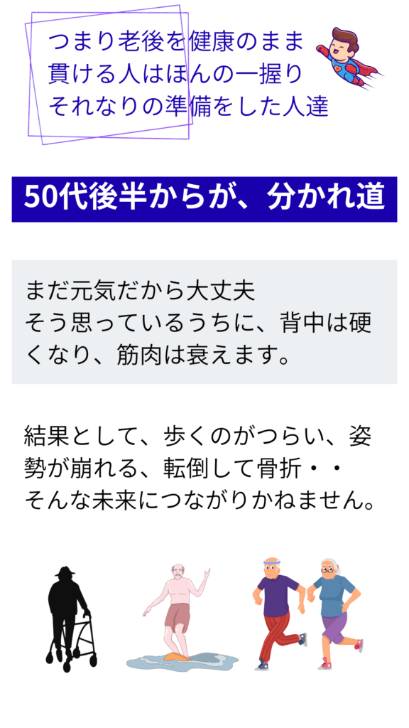 老後の健康構築